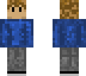 blue guy, simple