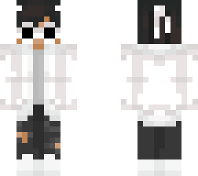 boy white jacket