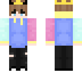 color block hoodie