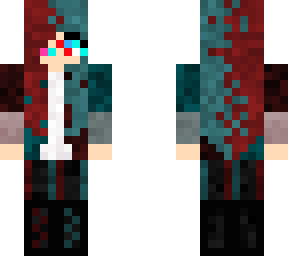 cute glitched/3d girl