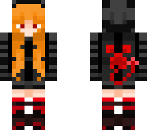 evil creeper girl