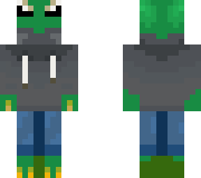 froggo in hoodie
