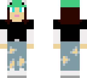 gorl 2 - frog hat
