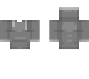grey hoodie ( template )