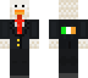 irish chicken in a suit