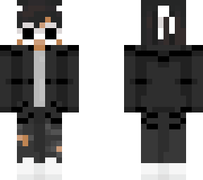 me in black