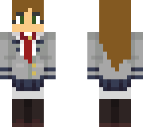 me in u.a. uniform