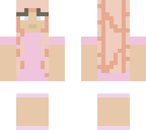 peachy pink