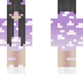 purple clouds