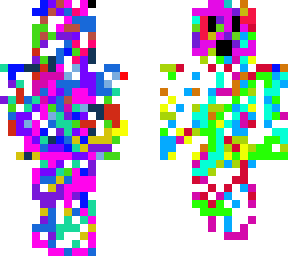 rainbow skin