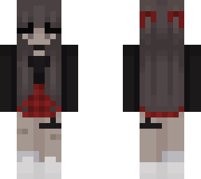 red theme girl