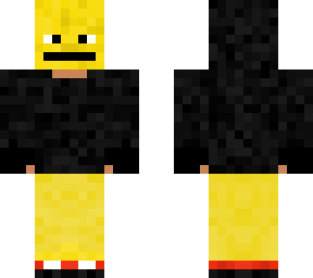 skeleton mask yellow