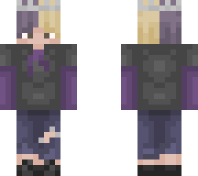 subtle purpled boy skin!!