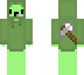 turtle with axe