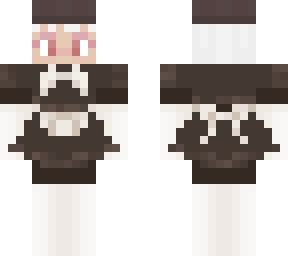 white hair maid