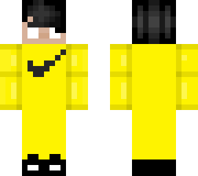 yellow herobrine skine