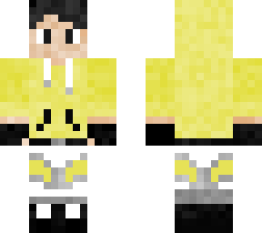 yellow suit