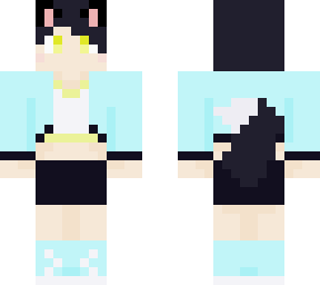 baby blue wolf boy