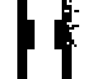 black 'n white creature
