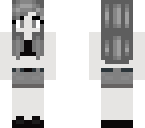 black and white