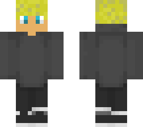 blond kid in hoodie