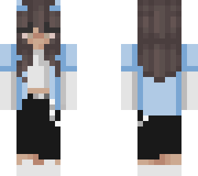 blue girl