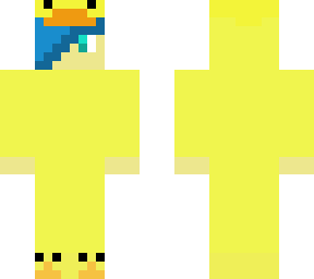 blue haired teen boy