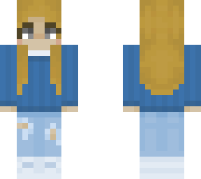 blue sweater