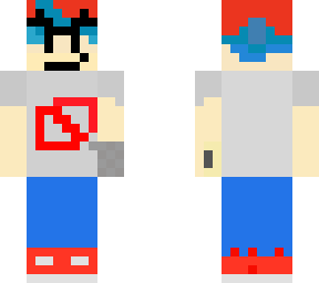 Boyfriend Friday night funkin | Minecraft Skin