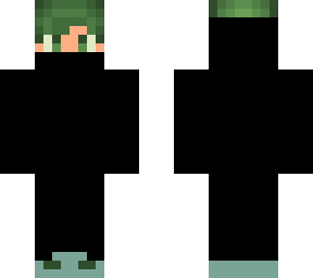 cool boy with black and green camo