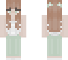corset with green pants