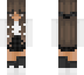cute black girl skirt
