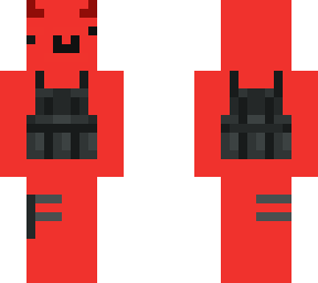 demon with vest