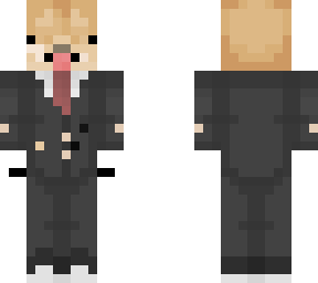 doggy in suit