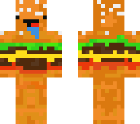 drooling cheese burger
