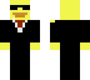 duck in a suit