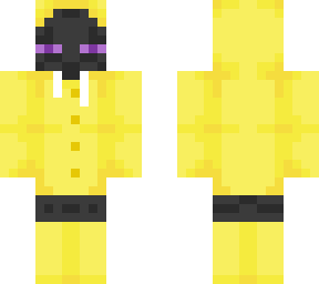 enderman in a rain coat