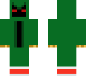 evil green poncho[reedited for mariotheskincreator]