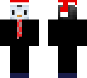 fancy santa penguin