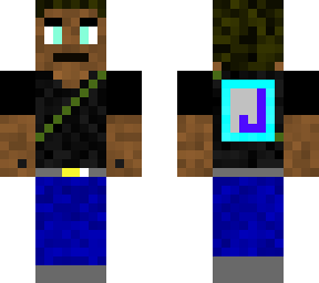 first minecraft custom skin (jesse)
