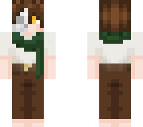 forest skull boy