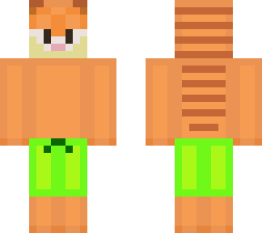 garfield swim trunks