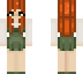 green dress