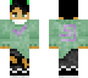green/purple signed demon