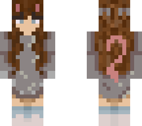 grey mouse sweater