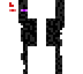 haif white enderman