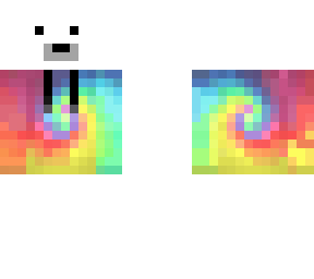 harp seal with tie dye sweatshirt