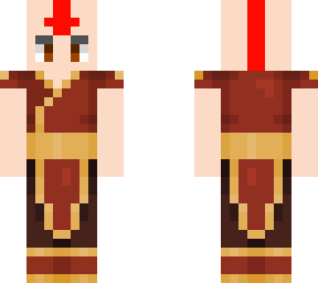 jamestsm (avatar the last airbender) fire bender outfit (reload)