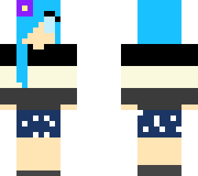 me w/ blue hair