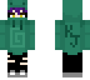 me with frog hoodie